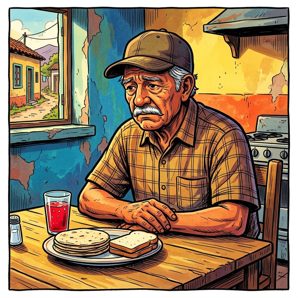 El plato solo con harinas