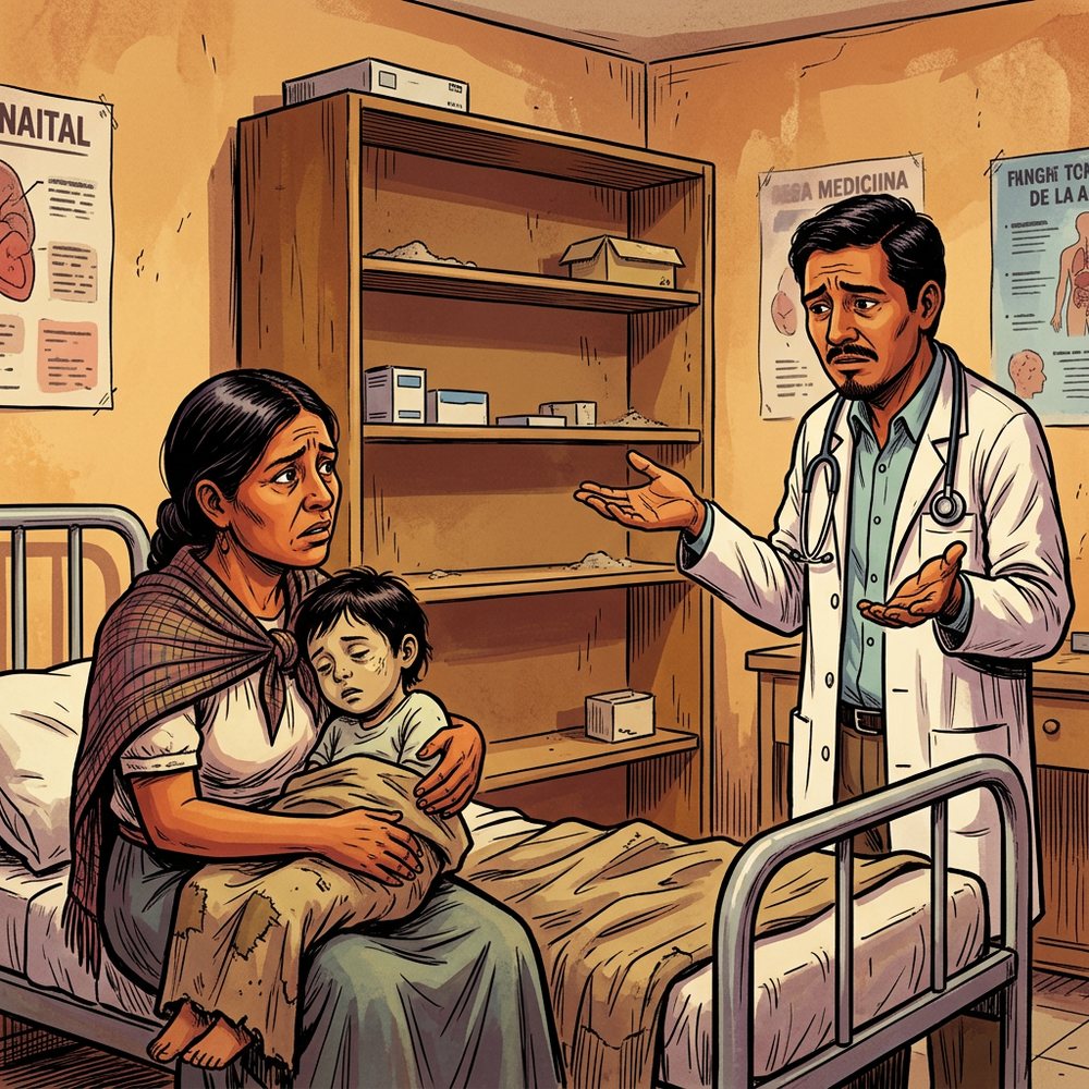 Hospital sin medicinas